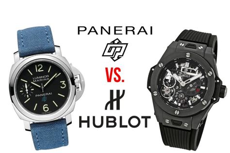 hublot vs panerai|Hublot watches: history, models and fea.